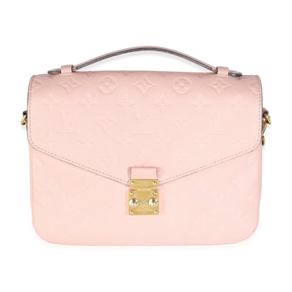 Louis Vuitton Rose Poudre Monogram Empreinte Pochette Metis