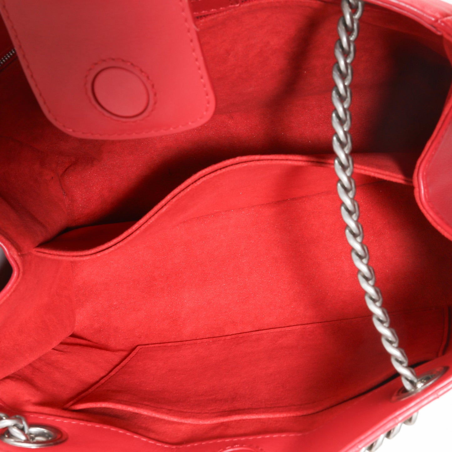 Louis Vuitton Ecarlate Calfskin New Wave Chain Tote