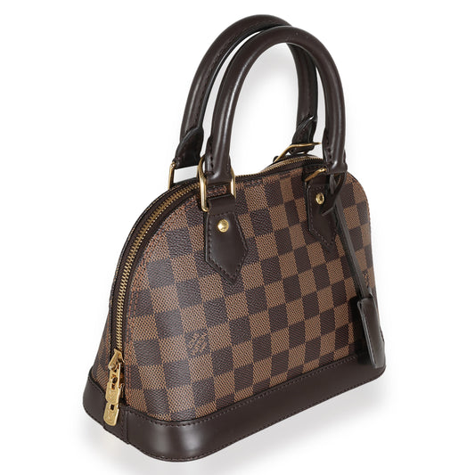 Louis Vuitton Damier Ebene Canvas Alma BB