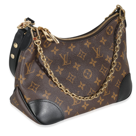 Louis Vuitton Black Monogram Canvas Boulogne NM