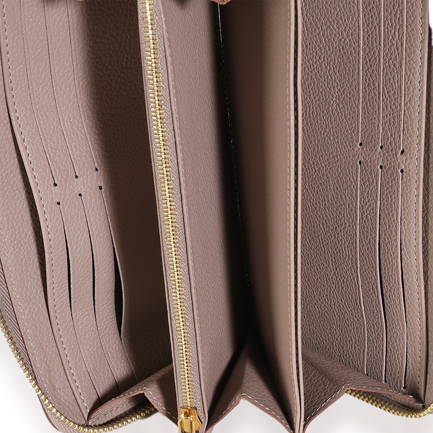 Louis Vuitton Tourterelle Monogram Empreinte Zippy Wallet