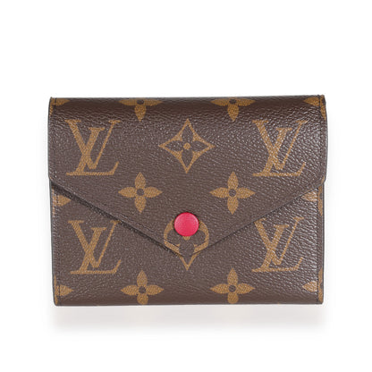 Louis Vuitton Fuchsia Monogram Canvas Victorine Wallet