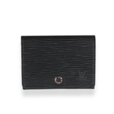 Louis Vuitton Black Epi Business Card Holder