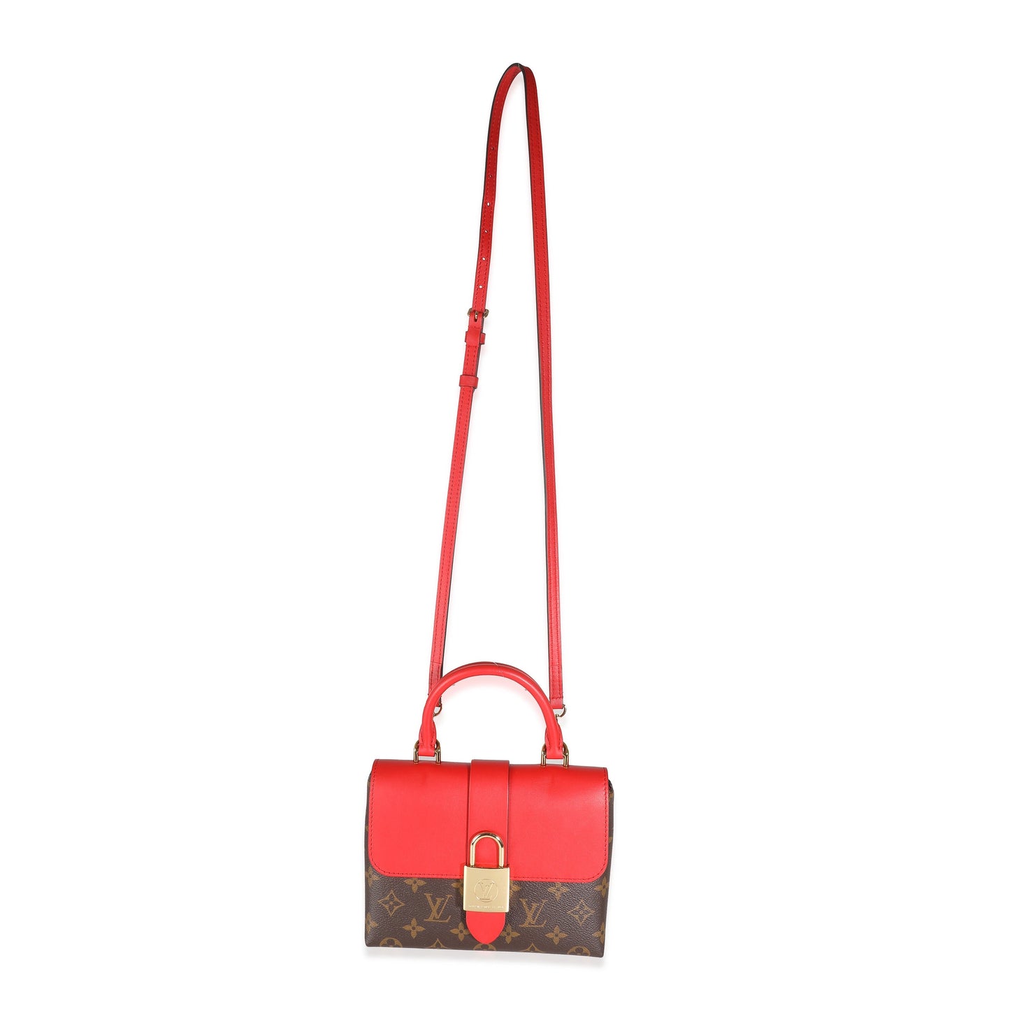 Louis Vuitton Coquelicot Monogram Canvas Locky BB