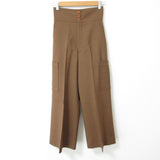 Gucci Mohair Wool Cargo Wide Pants