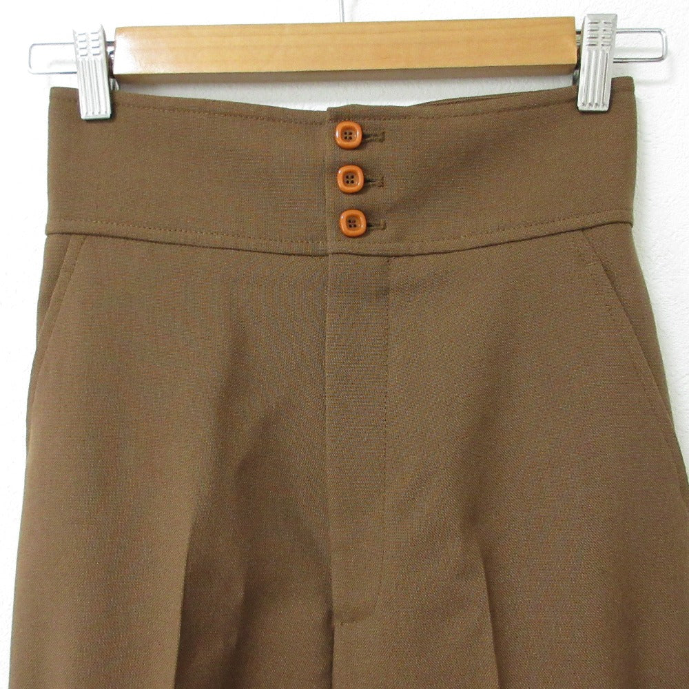 Gucci Mohair Wool Cargo Wide Pants