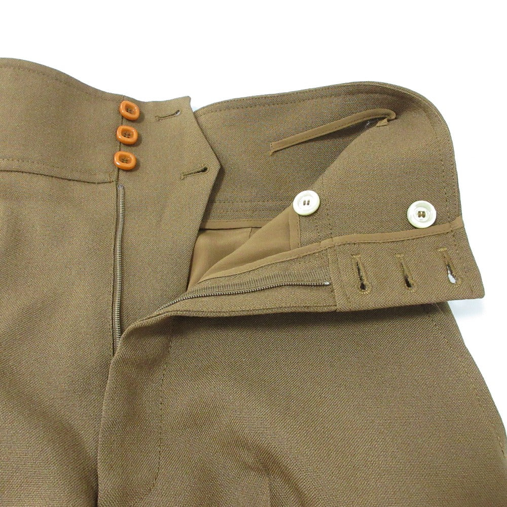 Gucci Mohair Wool Cargo Wide Pants