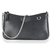 Louis Vuitton Black Epi Easy Pouch On Strap
