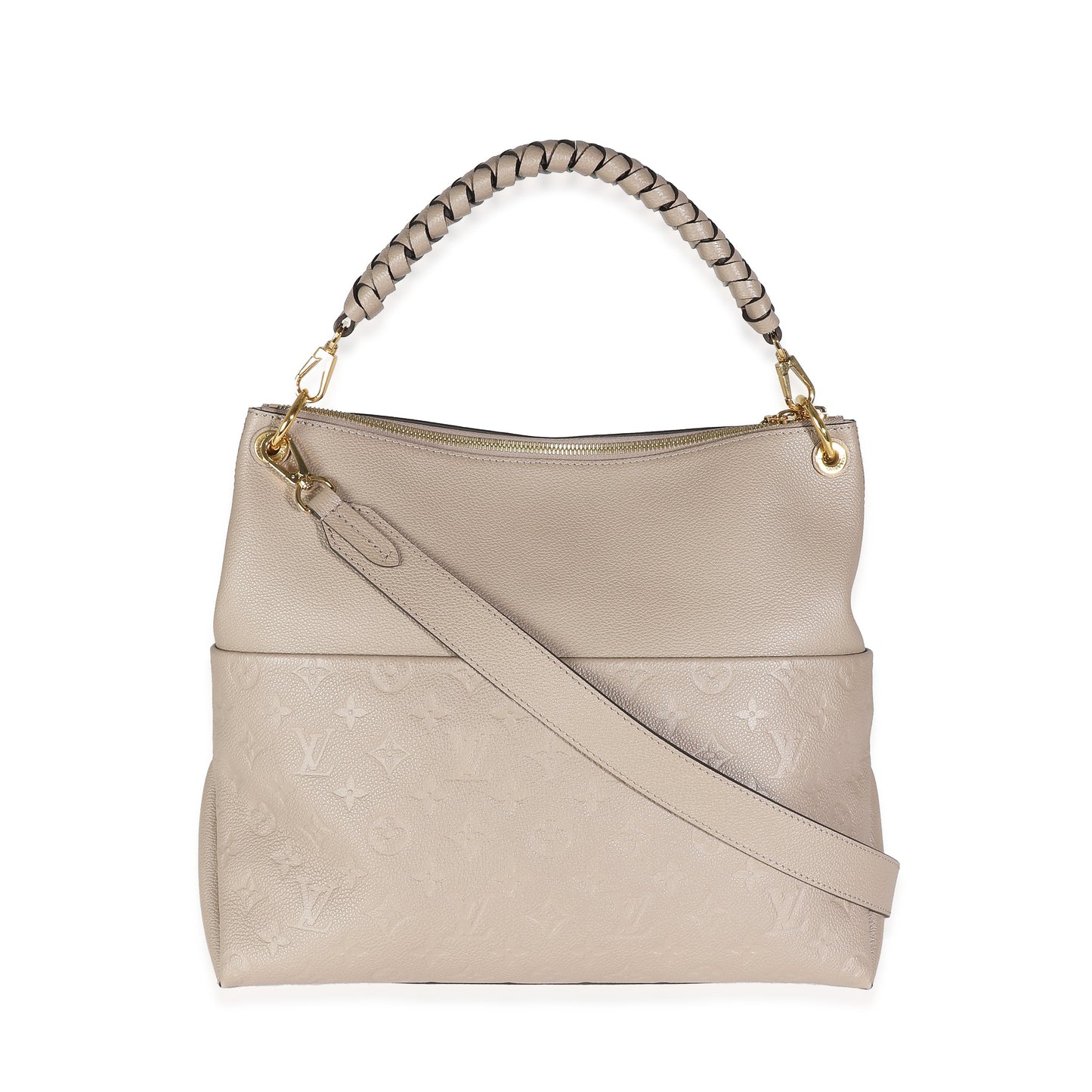 Louis Vuitton Turtledove Monogram Empreinte Maida Hobo