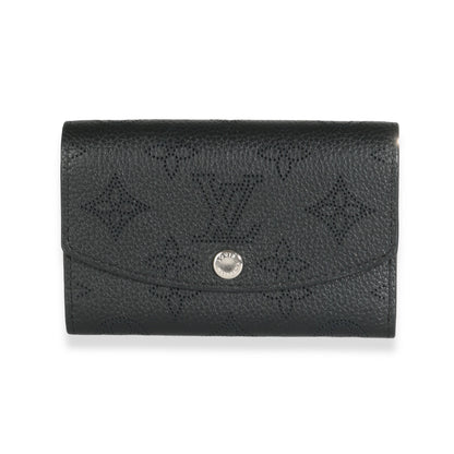 Louis Vuitton Black Mahina Victorine Wallet
