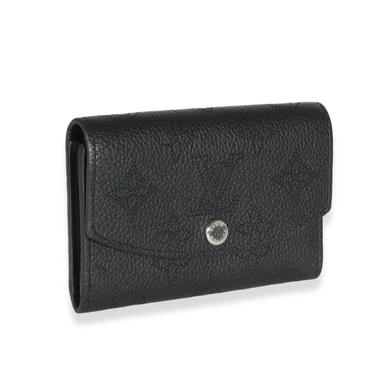 Louis Vuitton Black Mahina Victorine Wallet