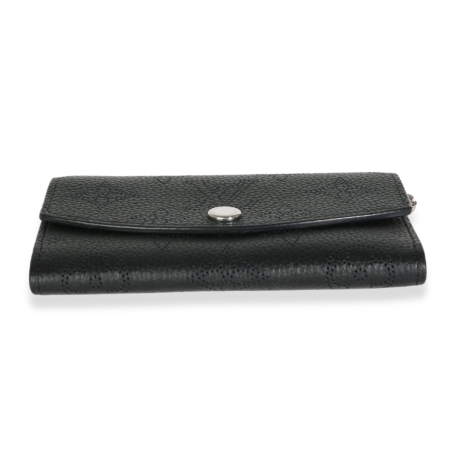 Louis Vuitton Black Mahina Victorine Wallet
