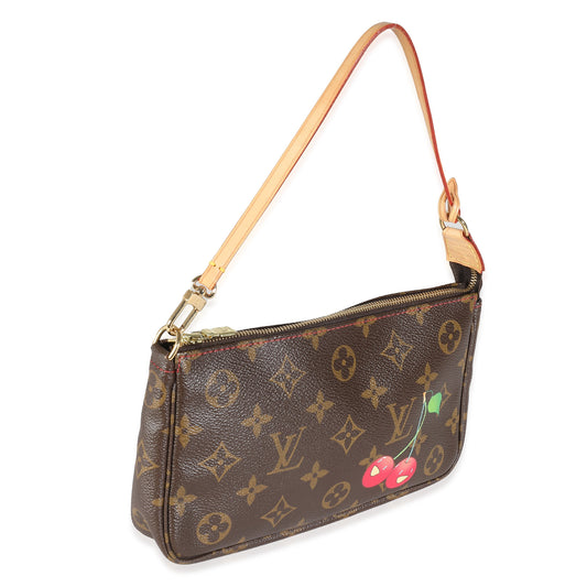 Louis Vuitton Cerises Monogram Canvas Pochette Accessoires