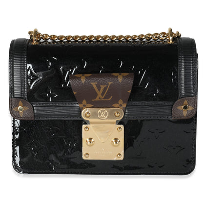 Louis Vuitton Black Epi Monogram Vernis Wynwood