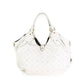 Louis Vuitton White Monogram Mahina XL Hobo