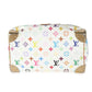 Louis Vuitton White Multicolor Monogram Canvas Speedy 30