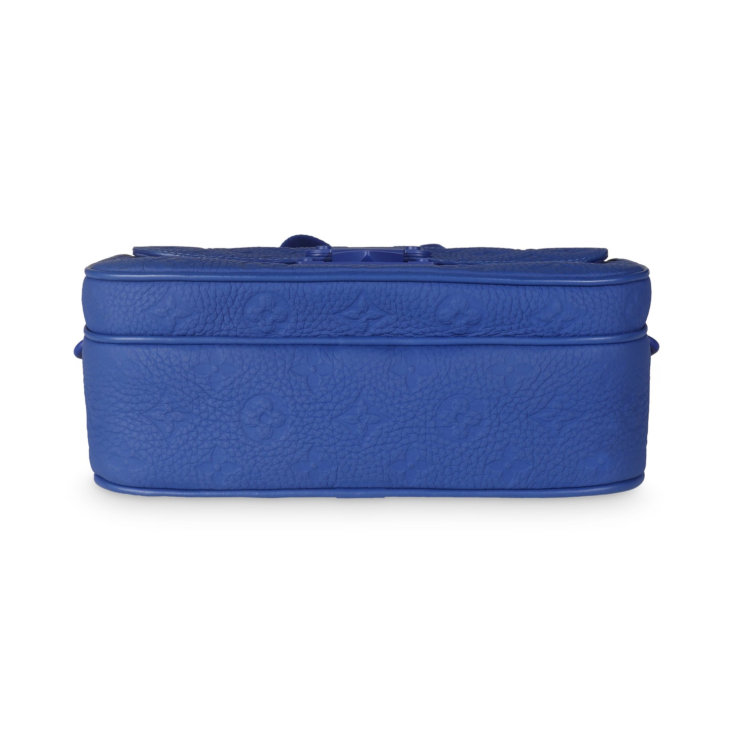 Louis Vuitton Blue Taurillon Monogram S Lock Messenger
