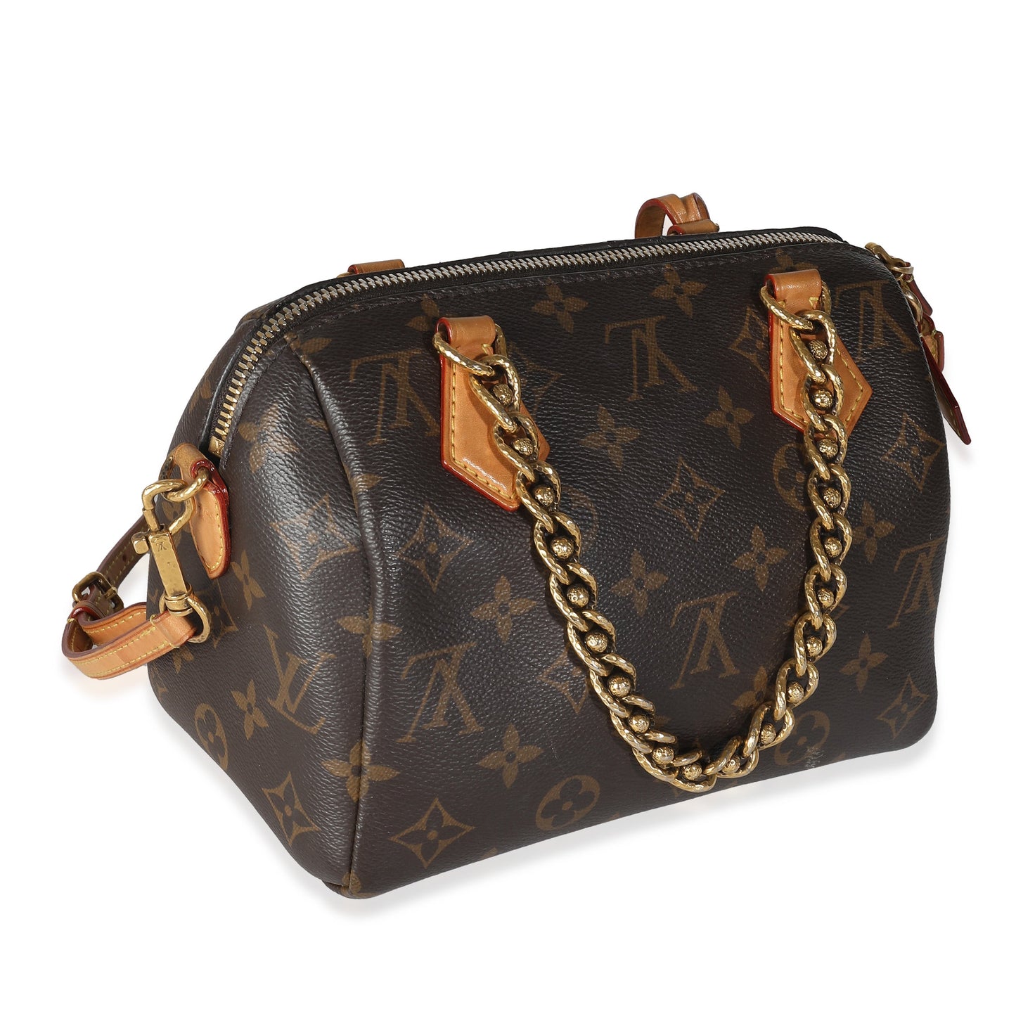 Louis Vuitton Monogram Canvas Chain Speedy 20
