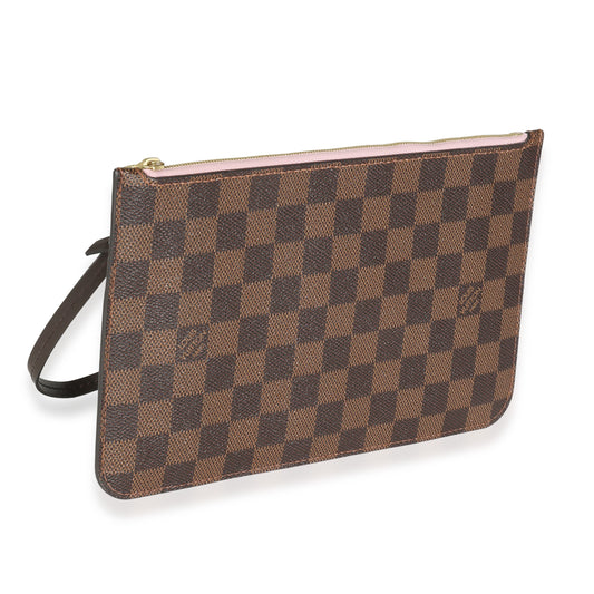 Louis Vuitton Damier Ebene Canvas Neverfull Pouch