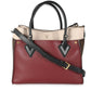 Louis Vuitton Wine Monogram Canvas On My Side MM