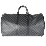 Louis Vuitton Damier Graphite Canvas Keepall Bandouliere 55