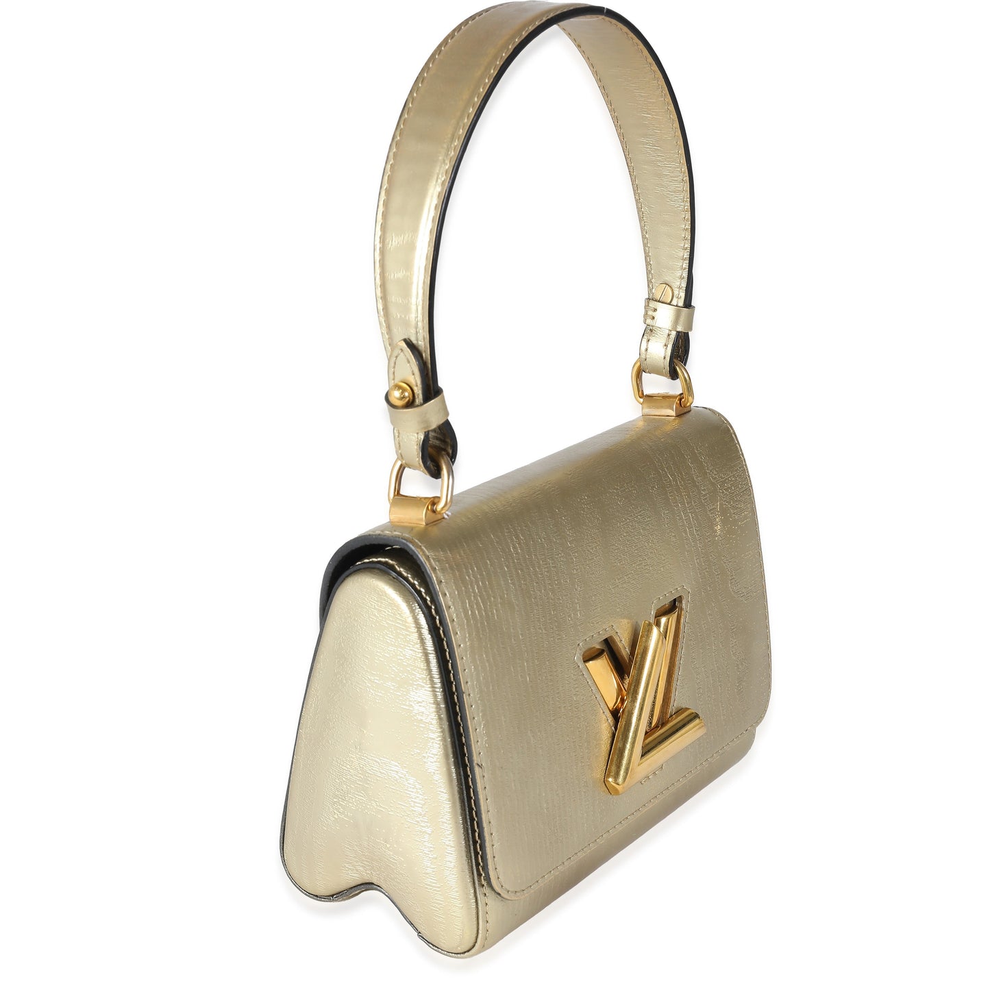Louis Vuitton Gold Calfskin Gravity Twist PM
