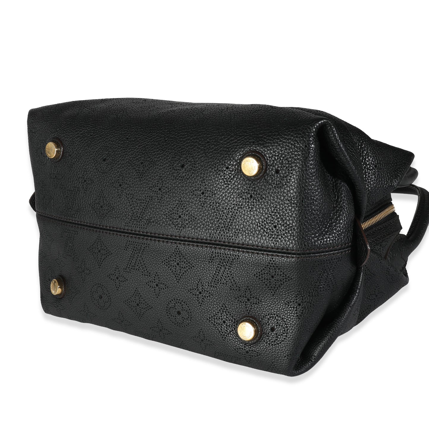 Louis Vuitton Black Monogram Mahina Galatea PM