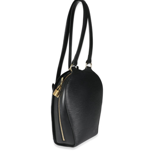 Louis Vuitton Black Epi Mabillon Backpack