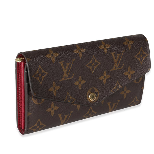 Louis Vuitton Fuchsia Monogram Canvas Sarah Wallet