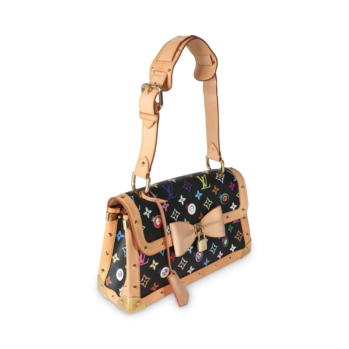 Louis Vuitton Black Multicolor Canvas Eye Need You