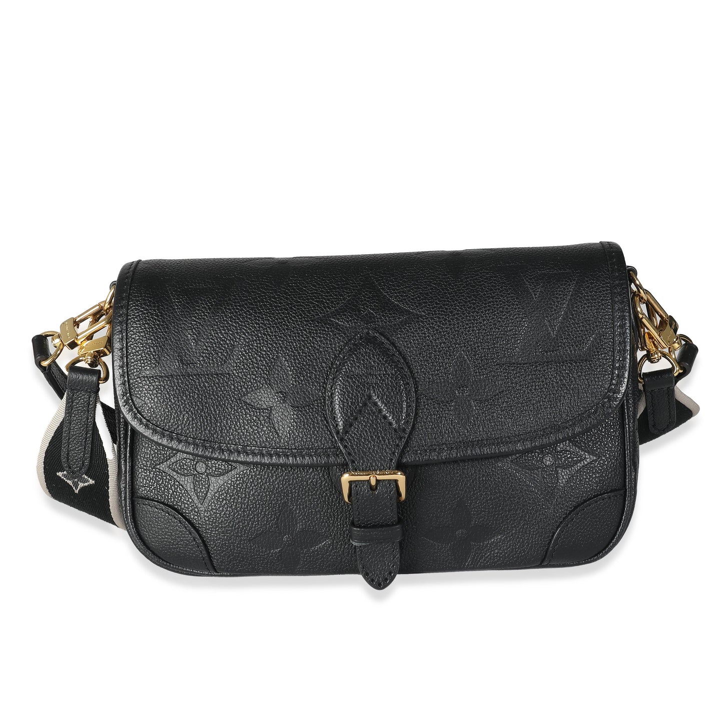 Louis Vuitton Black Monogram Empreinte Diane