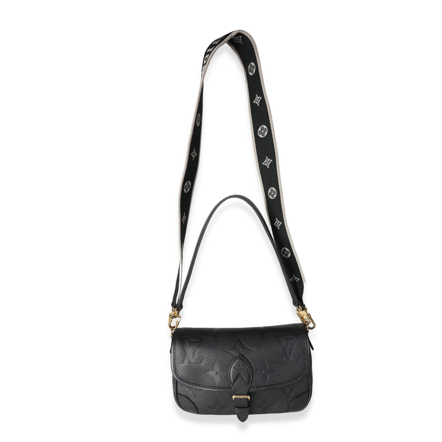 Louis Vuitton Black Monogram Empreinte Diane