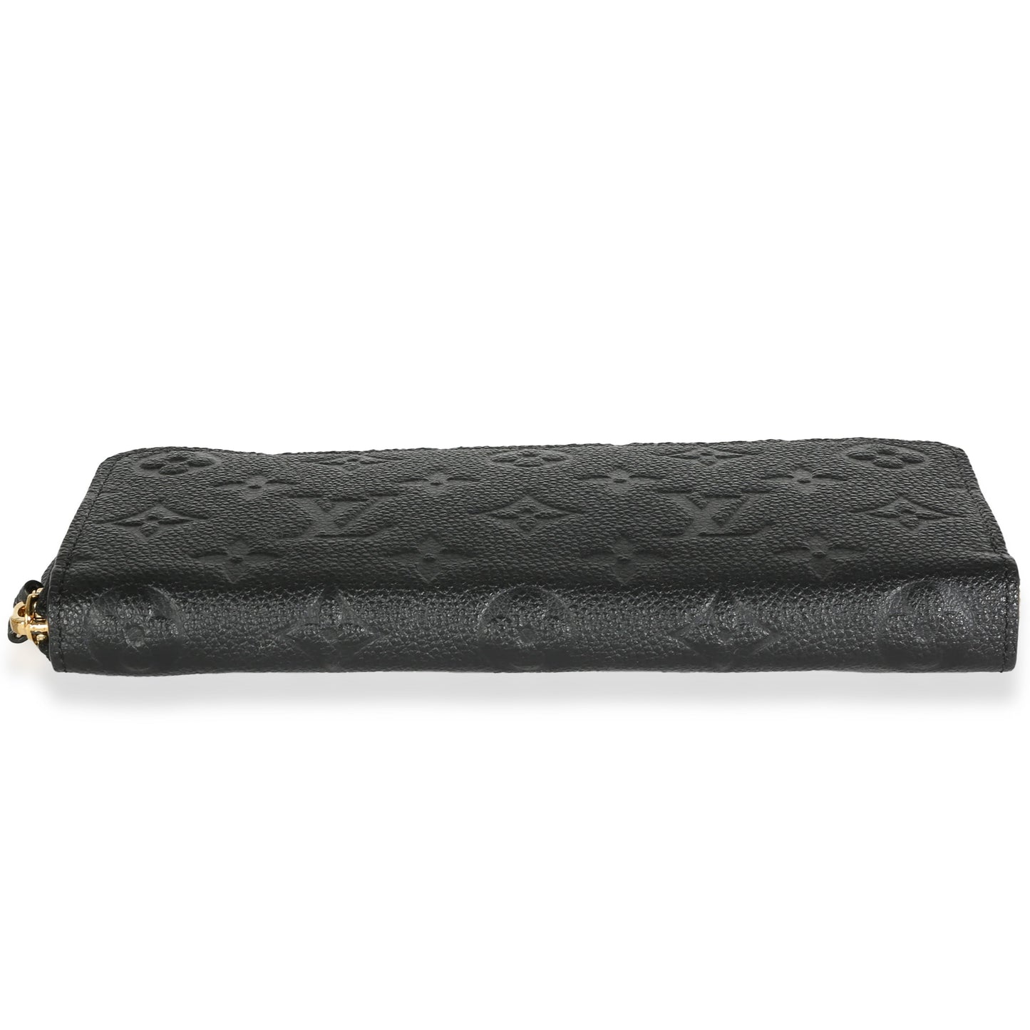 Louis Vuitton Black Monogram Empreinte Clemence Wallet