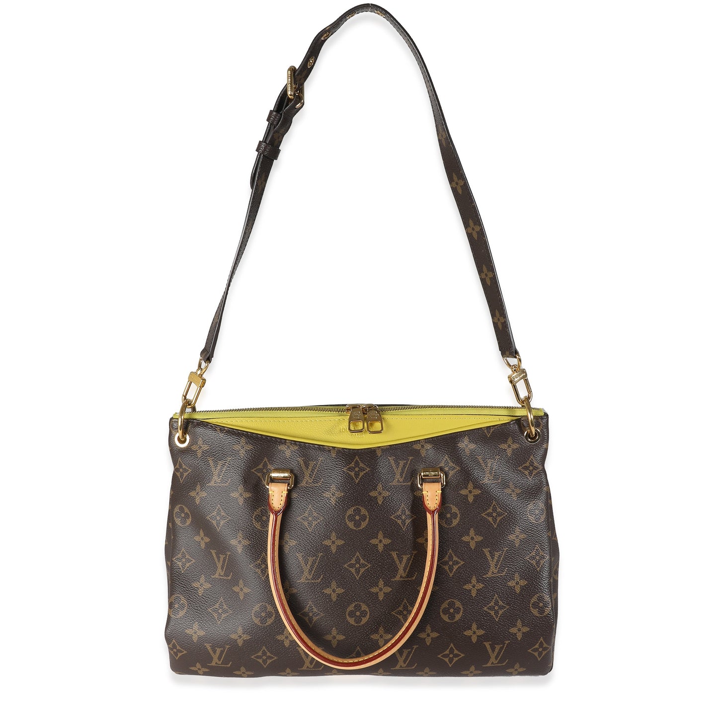 Louis Vuitton Pistache Monogram Canvas Pallas