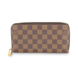 Louis Vuitton Damier Ebene Canvas Zippy Wallet
