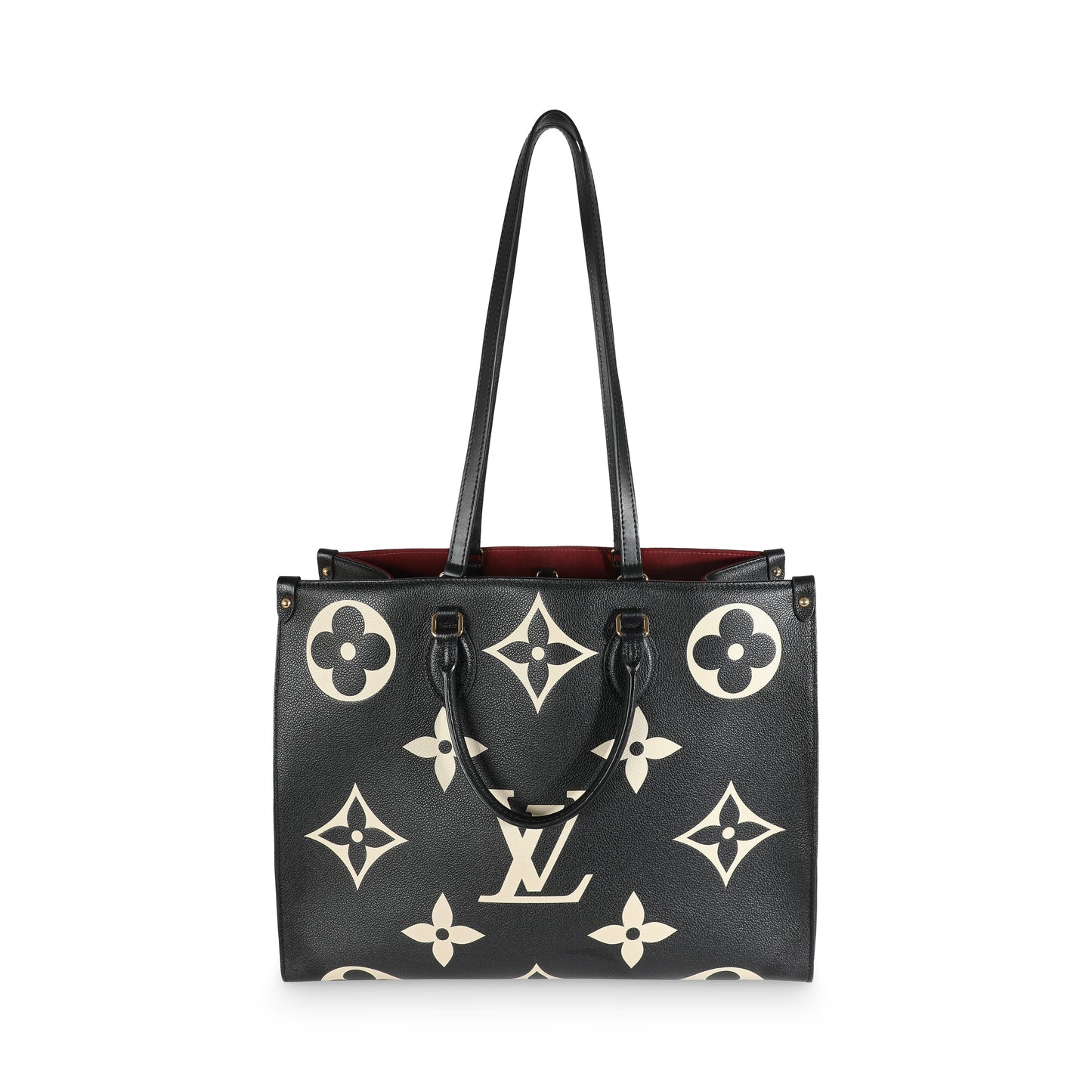 Louis Vuitton Beige Black Giant Empreinte Onthego GM