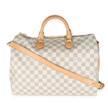 Louis Vuitton Damier Azur Canvas Speedy Bandouliere 35