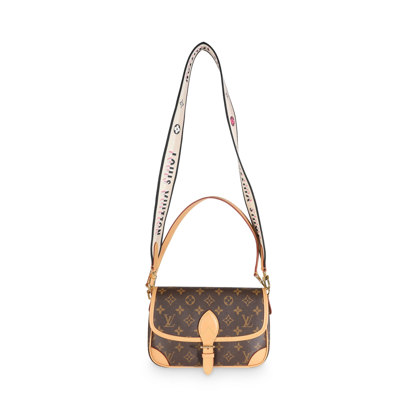 Louis Vuitton Black Monogram Canvas Diane