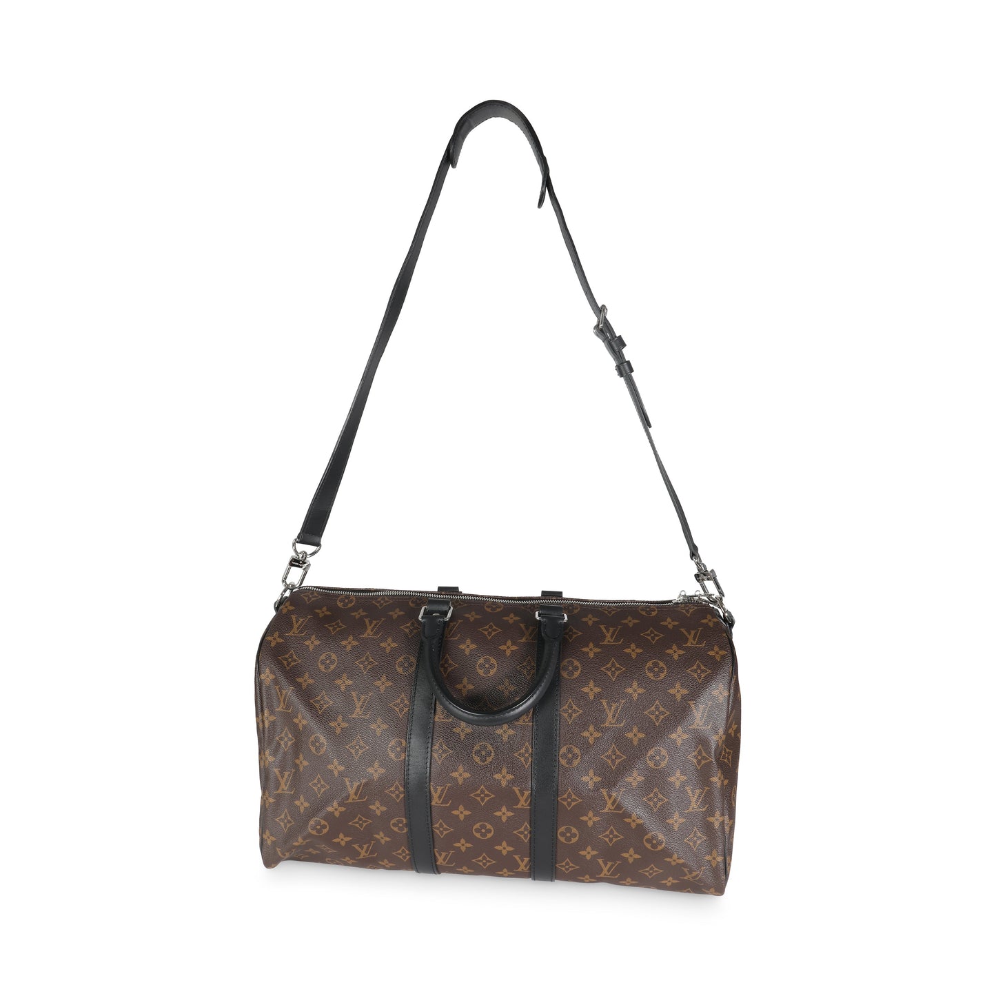 Louis Vuitton Monogram Macassar Keepall Bandouliere 45