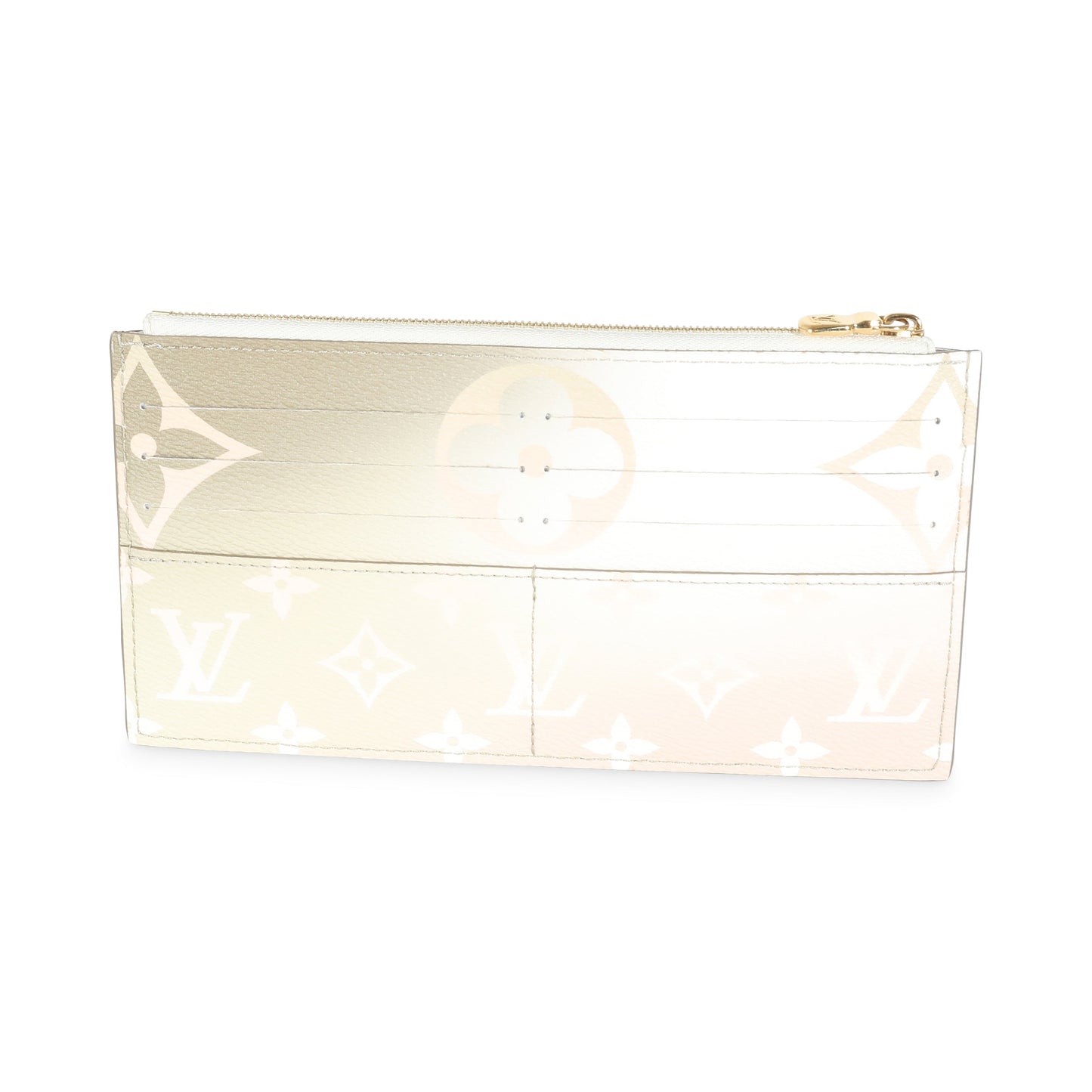 Louis Vuitton Khaki Monogram Giant Spring In The City Slim Purse