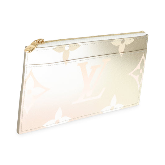 Louis Vuitton Khaki Monogram Giant Spring In The City Slim Purse