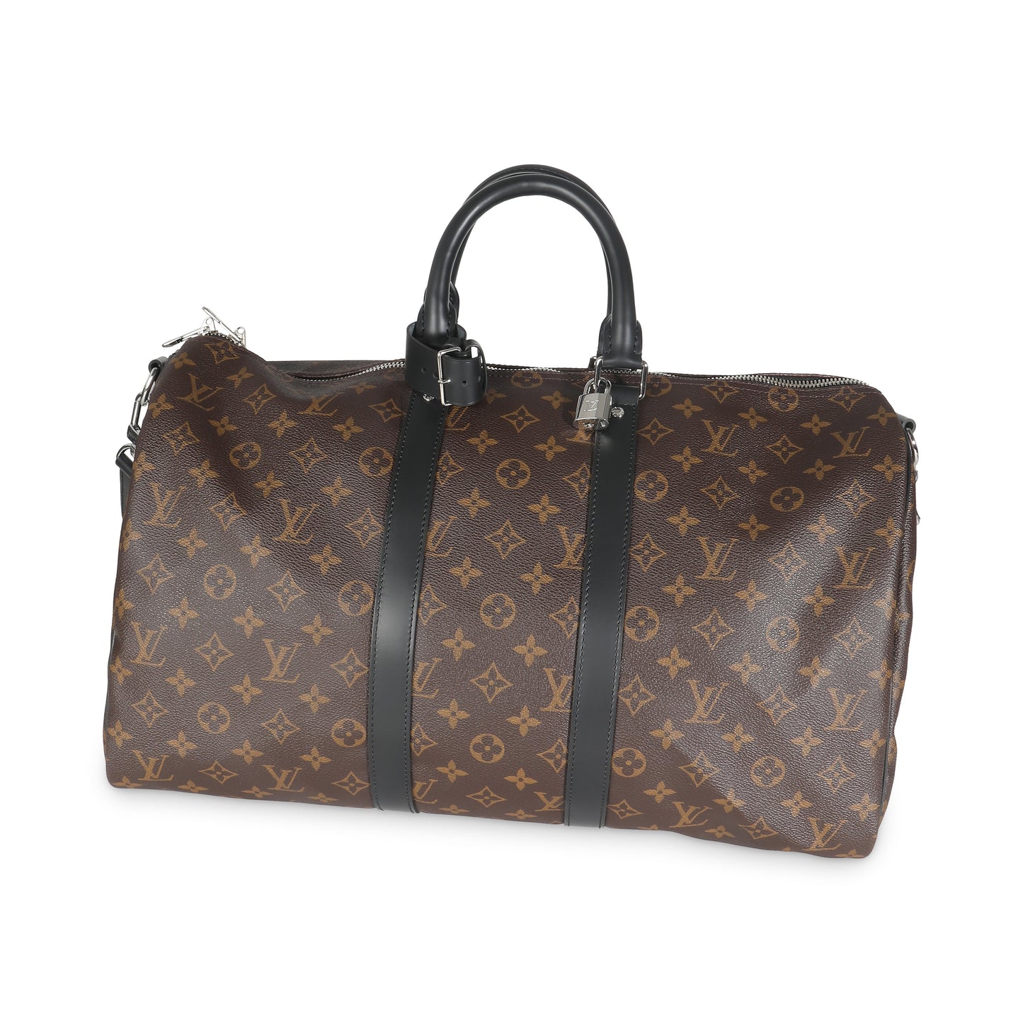 Louis Vuitton Monogram Macassar Keepall Bandouliere 45