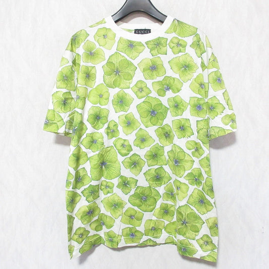 Gucci Floral Print Cotton T-shirt