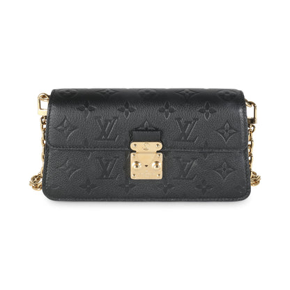 Louis Vuitton Black Empreinte Metis Wallet On Chain