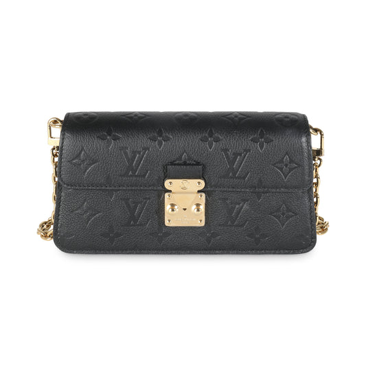 Louis Vuitton Black Empreinte Metis Wallet On Chain