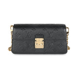 Louis Vuitton Black Empreinte Metis Wallet On Chain