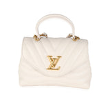 Louis Vuitton Ivory Calfskin New Wave Top Handle Bag