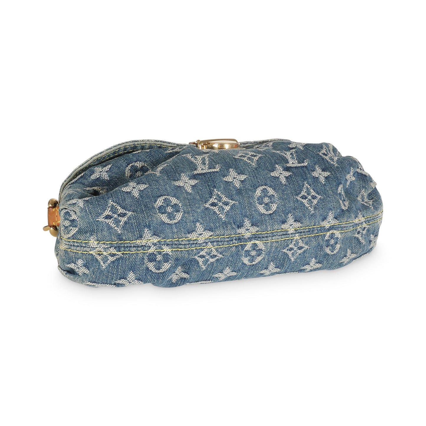 Louis Vuitton Blue Monogram Denim Pleaty