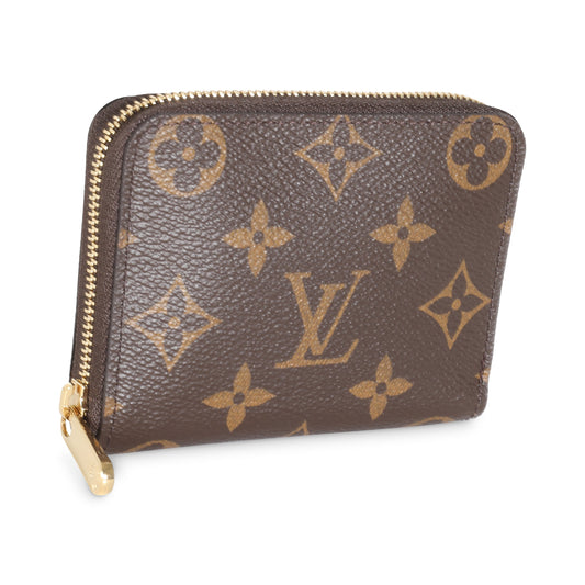 Louis Vuitton Monogram Canvas Zippy Coin Purse