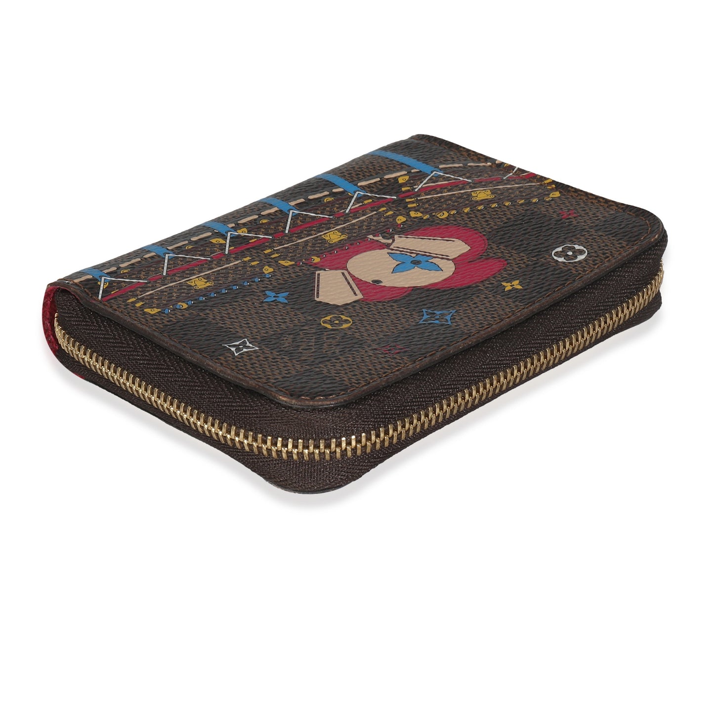 Louis Vuitton Damier Ebene Canvas Vivienne Zippy Coin Purse